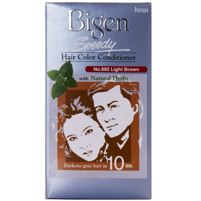 Bigen Speedy Hair Color Conditioner no. 885 Light Brown With Natural Herbs